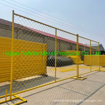 Chain Link Construction Temp Fence for Sale 10′ X 6′